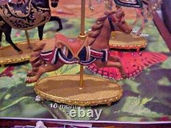 The Franklin Mint 11 World of Carousel Horse SCULPTURE COLLECTION