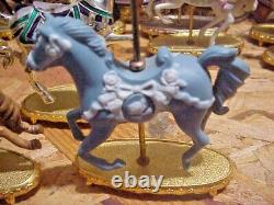 The Franklin Mint 11 World of Carousel Horse SCULPTURE COLLECTION
