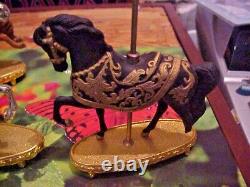 The Franklin Mint 11 World of Carousel Horse SCULPTURE COLLECTION