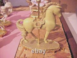 The Franklin Mint 11 World of Carousel Horse SCULPTURE COLLECTION