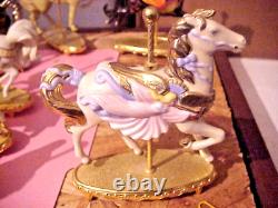 The Franklin Mint 11 World of Carousel Horse SCULPTURE COLLECTION
