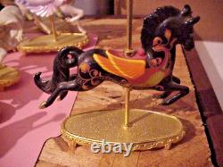 The Franklin Mint 11 World of Carousel Horse SCULPTURE COLLECTION