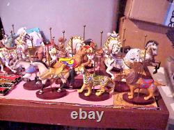 The Franklin Mint 12 World of Treasury of CAROUSEL ART COLLECTION