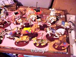 The Franklin Mint 12 World of Treasury of CAROUSEL ART COLLECTION