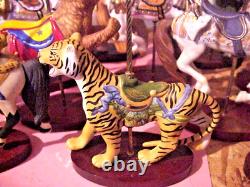 The Franklin Mint 12 World of Treasury of CAROUSEL ART COLLECTION