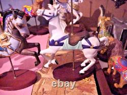 The Franklin Mint 12 World of Treasury of CAROUSEL ART COLLECTION