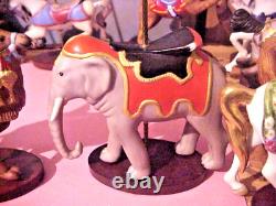 The Franklin Mint 12 World of Treasury of CAROUSEL ART COLLECTION