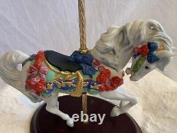 The Franklin Mint 1988 Horse Figurine Carousel Enchantment By Lynn Lupetti