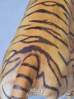 The Franklin Mint 1988 Porcelain Bengal Tiger ON THE PROWL by George McMonigle