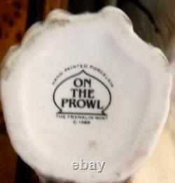 The Franklin Mint 1988 Porcelain Bengal Tiger ON THE PROWL by George McMonigle