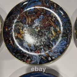 The Franklin Mint Bill Bell Heirloom A Rainbow Of Hope Collectors plates /set
