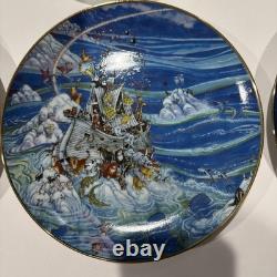 The Franklin Mint Bill Bell Heirloom A Rainbow Of Hope Collectors plates /set