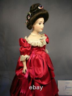 The Franklin Mint Collection Porcelain Musical Doll Joanna 18-46cm