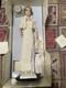 The Franklin Mint DIANA Princess of Wales Porcelain Doll WHITE PEARL DRESS NEW