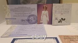 The Franklin Mint Diana Princess Of Wales Porcelain Portrait Doll NEW