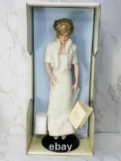 The Franklin Mint Diana Princess Of Wales Porcelain Portrait Doll Original Box