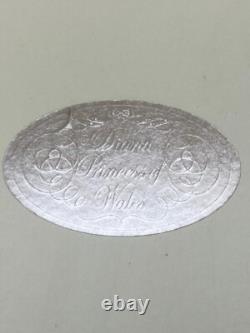 The Franklin Mint Diana Princess Of Wales Porcelain Portrait Doll Original Box