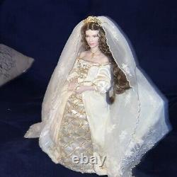 The Franklin Mint Faberge Aleksandra Winter Russian Bride Doll
