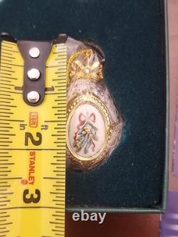 The Franklin Mint House Of Faberge Christmas Egg Ornaments Collection NIB with COA