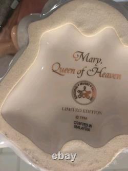 The Franklin Mint Mary Queen Of Heaven LE 17 Porcelain Figurine No Box