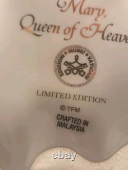 The Franklin Mint Mary Queen Of Heaven LE 17 Porcelain Figurine No Box