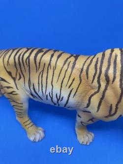 The Franklin Mint On the Prowl Statue Collectable Ceramic Orange Tiger Big Cat