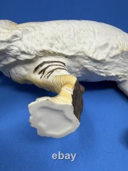 The Franklin Mint On the Prowl Statue Collectable Ceramic Orange Tiger Big Cat