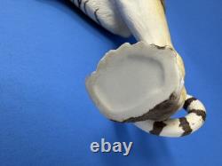 The Franklin Mint On the Prowl Statue Collectable Ceramic Orange Tiger Big Cat