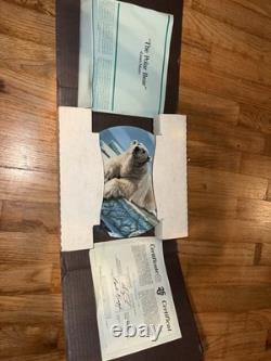 The Franklin Mint Porcelain Wildlife Collector Plates with COA
