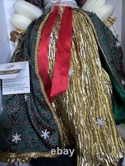 The Franklin Mint Princess of the Christmas Court Limited Edition Porcelain Doll