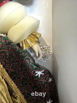 The Franklin Mint Princess of the Christmas Court Limited Edition Porcelain Doll