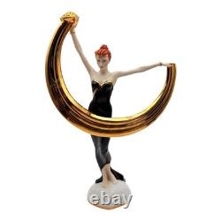 The Franklin Mint Promise Of Gold Figurine Fine Porcelain Hand Painted
