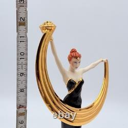 The Franklin Mint Promise Of Gold Figurine Fine Porcelain Hand Painted