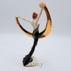 The Franklin Mint Promise Of Gold Figurine Fine Porcelain Hand Painted