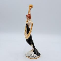 The Franklin Mint Promise Of Gold Figurine Fine Porcelain Hand Painted