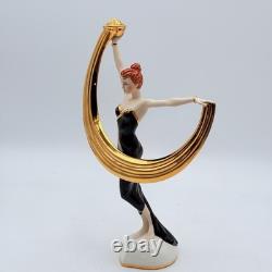 The Franklin Mint Promise Of Gold Figurine Fine Porcelain Hand Painted