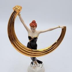 The Franklin Mint Promise Of Gold Figurine Fine Porcelain Hand Painted