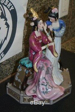 The Franklin Mint Sisters Of Spring By Caroline Young Porcelain Figurine L/e