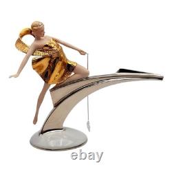 The Franklin Mint Starlight in Platinum Figurine Fine Porcelain Hand Painted