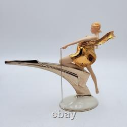 The Franklin Mint Starlight in Platinum Figurine Fine Porcelain Hand Painted