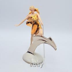 The Franklin Mint Starlight in Platinum Figurine Fine Porcelain Hand Painted
