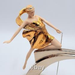 The Franklin Mint Starlight in Platinum Figurine Fine Porcelain Hand Painted