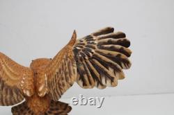 The Franklin Mint THE SCREECH OWL Hand Painted Fine Porcelain Figurine