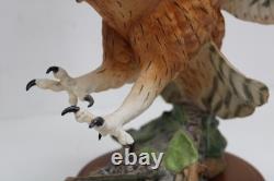 The Franklin Mint THE SCREECH OWL Hand Painted Fine Porcelain Figurine