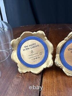 The Franklin Mint The Bible Hand-Painted Domed Figurine Lot Of 5