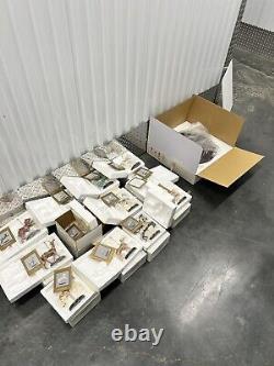 The Franklin Mint The Treasury Of Carousel Art 12 Horses and Display Stand 1990