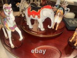 The Franklin Mint The Treasury of Carousel Art 1988 Goat by William Manns