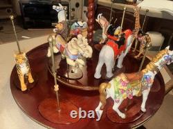 The Franklin Mint The Treasury of Carousel Art 1988 Goat by William Manns