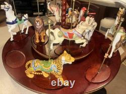 The Franklin Mint The Treasury of Carousel Art 1988 Goat by William Manns