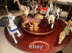 The Franklin Mint The Treasury of Carousel Art 1988 Goat by William Manns